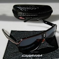Miniatyrbilde 3 av 5: REMAKE Carrera Ruthenium Pilot Gradient Lens Solbriller for menn + eske