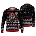 Miniatyrbillede 5 af 5: REMAKE The Mandalorian Santalorian og Baby Yoda Grim Trøje Star Wars Glædelig Jul Mænd Sweatshirt Efterår Vinter Damer Trøje stil 3 M