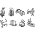 Miniatyrbilde 4 av 5: REMAKE Monopoly-spill, Familiespill for 2 til 6 spillere, Monopoly-spill for barn fra 8 år og oppover