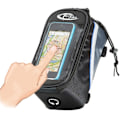 Miniatyrbillede 1 af 5: tectake Cykelpose til smartphones - 20,5 x 10 x 10,5 cm flerfarvet