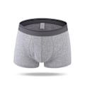 Miniatyrbild 4 av 5: Mäns Bomullsboxershorts Mjuka Andningsbara Underkläder 4-pack L
