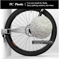 Miniatyrbild 4 av 5: Cykelparkeringsspänne Väggmontering MTB Landsvägscykel Vertikal Förvaring Hållare Clip Cykelhållare Spännen MTB Cykel