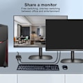 Miniatyrbillede 4 af 5: Displayport 1.4 Bidirektionel Switch Splitter 8k@60hz Bidirektionel Overførsel Dp Splitter Konverter