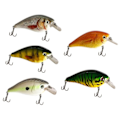Miniatyrbilde 1 av 3: 5 fiske-agn i en boks - Wobbler - Gjeddefiske - gjeddeagn