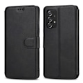 Miniatyrbillede 1 af 5: SKALO Samsung A53 5G Premium Cut Wallet Case - Sort Sort