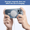 Miniatyrbild 2 av 7: Transparent Mobilskal Kompatibelt med MagSafe-laddare för iPhone 13 Pro Max