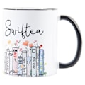Miniatyrbillede 1 af 5: REMAKE Taylor Swift album kaffekop til sangerfans, tekop merchandise til fans Swiftie kvinder og piger