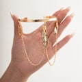 Miniatyrbilde 4 av 5: Boho Arm Armbånd Hul Blad Design Arm Smykker for Kvinner og Jenter