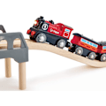 Miniatyrbillede 4 af 4: Tojlegetøj med togmotor
