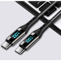 Miniatyrbilde 4 av 4: USB-C PD hurtigladekabel 100 W Svart 3 m