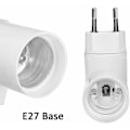 Pikkukuva 3 / 4: 4 kpl E27-kanta langattomalla kytkimellä, LED-lampunpidike, AC 230V