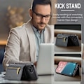 Miniatyrbilde 5 av 5: 2-i-1 Magnetisk Lommebokveske for iPhone 16 Plus - Kaffe (M5 Combo)
