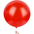 Miniatyrbillede 1 af 3: (Rød) Store balloner, 36 tommer gigantiske balloner Gigantiske latexballoner til nytår, jul, fødselsdag, bryllup, festdekoration
