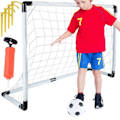 Miniatyrbillede 2 af 5: Fodboldmål til børn - Med bold & pumpe