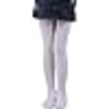 Miniatyrbilde 2 av 4: Jentetights, Slette Tights med Fot, Mikrofiber Dansetights