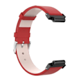 Pikkukuva 5 / 5: Garmin Forerunner 220 / 230 / 235 / 630 / 620 / 735 Nahkainen ranneke - Punainen Punainen