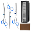 Miniatyrbild 2 av 4: Professionell Frisörsax Set - 6 Tum F2 Böjda Blad