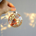 Miniatyrbilde 5 av 5: Julefugl Juletre Hengepynt Julefest Henger Akryl Flat Balls Gave 2022