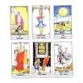 Miniatyrbillede 5 af 5: REMAKE Russisk version Tarot .tarot kort. Rider Tarot. Tarot for begyndere. Tarot dæk. Skæbne kort .orakel Divination. Ny dæk. 18 varianter