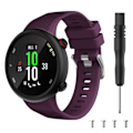 Miniatyrbillede 3 af 5: Garmin Forerunner 45 cool urremærke i silikone - Lilla Lilla