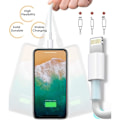 Miniatyrbild 5 av 5: Paket [Apple MFi Certifierad] Apple Laddningskabel 6ft iPhone Laddare Lightning Snabb iPhone Laddningskabel för iPhone 12/11/11Pro/11Max/X/XS/XR/X...
