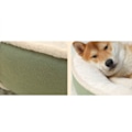 Miniatyrbillede 4 af 5: Suede Flannel Nest Hundebed Dyrebed Matte græsfarvet M