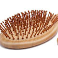 Miniatyrbild 3 av 5: REMAKE Bambu borste för hår, med bambuborst, slät hårkam
