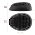 Miniatyrbillede 5 af 5: Universal bilstereo højttaler lyd 1000w dome tweeter super høj sort