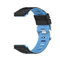 Miniatyrbillede 5 af 5: Garmin Forerunner 920XT to-farvet silikone urrem - Sort / Blå flerfarvet