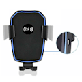 Miniatyrbilde 3 av 5: Trådløs mobillader med mobilholder for bil QI billader svart