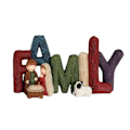 Miniatyrbillede 4 af 5: /#/Kærlighed Familie Fødsel Dekorativ Gave Julekrybbe Harpiksfigurer/#/