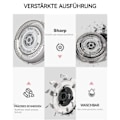 Pikkukuva 4 / 5: REMAKE Parranpää Philips Series 5000:lle, partaveitsiterät SH50 vaihtoterät 6 kpl