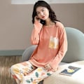 Pikkukuva 1 / 5: Joulupyjamat Perheen Matchivat Pyjamat Pyjamapuvut Syksy Pitkähihainen Piirretty Snoopy Pyjamat Naisille Xl 60-70kg 09