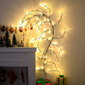Pikkukuva 3 / 3: LED-puun valot, sisäseinäkoriste Rattan-puun valot 72 LED joulukoristeet makuuhuone kotiin (lämmin valkoinen, pistokkeella)