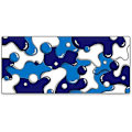 Miniatyrbillede 2 af 5: Kraken Keyboards Xxl Gaming Mousepad - Professionelt Håndlavet Mousepad - Gaming Desk Mat - 36 \" X 16 \" Udvidet Mousepad (Is)