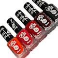 Miniatyrbild 3 av 3: 5 st nagellack, nagellack - Blandade färger flerfärgad