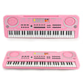 Miniatyrbillede 4 af 5: REMAKE 61-tangenter klaverkeyboard, 61 mini-tangenter bærbart musikklaver til begyndere børn
