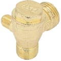Miniatyrbillede 3 af 5: Port Check Valve til Luftkompressor, Luftkompressorventil, Trevejs Check Valve, Messing Check Valve til Forbindelse af Rørfittings