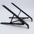 Miniatyrbillede 4 af 6: Laptop stand foldbar og justerbar Sort