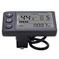 Miniatyrbillede 2 af 5: Elektrisk Cykel S866 LCD Display Meter 24V 36V 48V Kontrolpanel med Vandtæt Stik