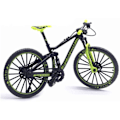 Miniatyrbillede 1 af 5: Finger Mountainbike, Metal cykelmodel 1:10 model cykling Diecast Legetøj Skrivebords Samling