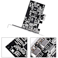 Pikkukuva 2 / 5: PCI-e PCI Express FireWire-kortti IEEE 1394 ohjain kortti FireWire-kaapelilla videolle ja äänelle