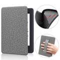 Miniatyrbilde 2 av 3: TPU Beskyttende etui med tekstur, anti-fingeravtrykk, vanntett for Kindle Kindle 2022 Grå 19 x 14 x 1 cm