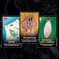 Miniatyrbild 3 av 3: REMAKE Brädspel Kort Dungeon Mayhem Chaos Dungeon Full English Crazy Monster Strategispel [DB] Svart 16*11*3.5cm