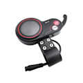 Miniatyrbild 1 av 5: -s4 48v-60v Tumgrepp med LCD-display för Zero 8 9 10 8x 10x Elsparkcykel 6-stifts Display A Svart