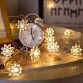 Miniatyrbilde 1 av 3: Lotus LED lyslenke julepynt lyslenke art deco