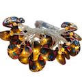Miniatyrbilde 2 av 5: Halloween-lys 40 LED: Lyslenker for dekorasjon i hage, uteplass, hjem, soverom, Halloween- og julefest
