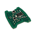 Miniatyrbilde 4 av 5: 433mhz 2-knapps fjernkontrollnøkkel kretskort for Peugeot 307 / Citroen 2000-2017 73373067c