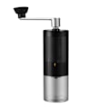 Miniatyrbilde 1 av 5: 90ML Manuell Kvern for Kaffe med Håndtak, Klar Synlig, Bærbar Håndkvern for Kaffe, Reisekvern for Kaffe Bønner, Perfekt Gave for Kaffeelskere
