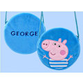 Pikkukuva 6 / 9: Greta Pig Peppa Pig -esikoululaukku olalle, George ja Peppa sininen one size black